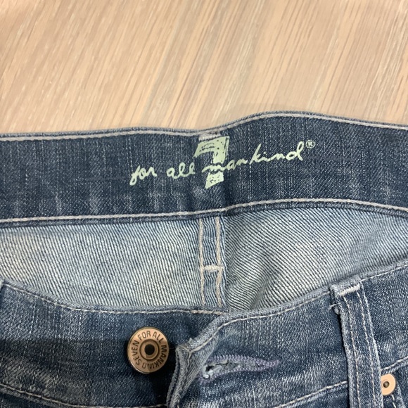 7 for all mankind cropped jeans - Picture 2 of 6